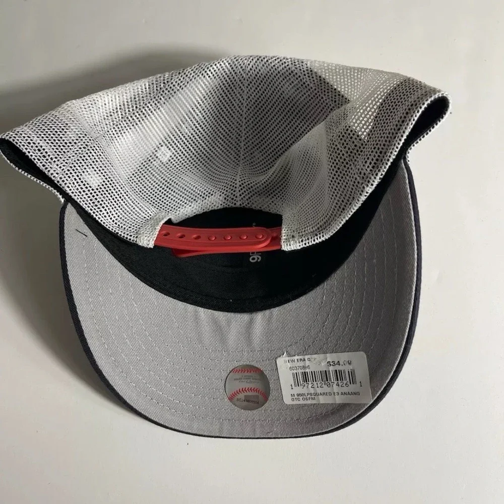 Los Angeles Angels New Era 9Fifty SnapBack Men's Cap Hat Red New